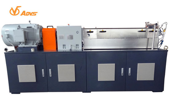 ราคาดี 18.5 kW เครื่องผลิตภัณฑ์ผลิตภัณฑ์สองสกรู (ผลิต 30 kg/h) สําหรับการผสมและการปรับปรุง ออนไลน์