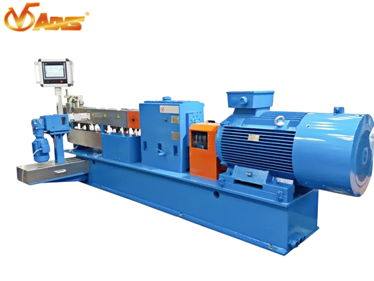 ราคาดี เครื่องเติม PE/PET Filler Masterbatch Twin Screw Extruder เครื่อง 350kg/h ผลิต ออนไลน์