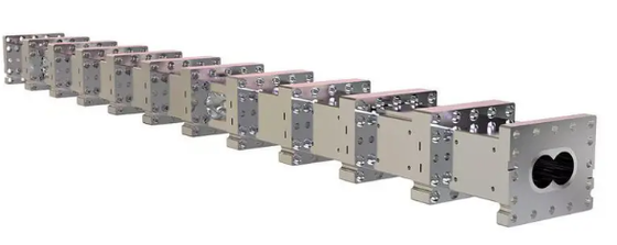 ราคาดี Co Rotating Twin Screw Extruder Barrel สําหรับการผสมผสาน Masterbatch ออนไลน์