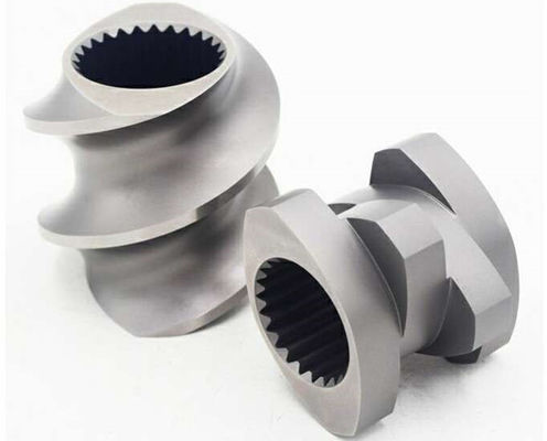 ราคาดี W6Cr5Mo4V2 คล็อคคเนด อินวอลูท สปไลน์ Twin Screw Extruder Elements สกรูเซ็กต์ ออนไลน์