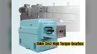 กล่องเกียร์เครื่องอัดรีดสกรูคู่ 15Nm Cm3 แรงบิดสูง